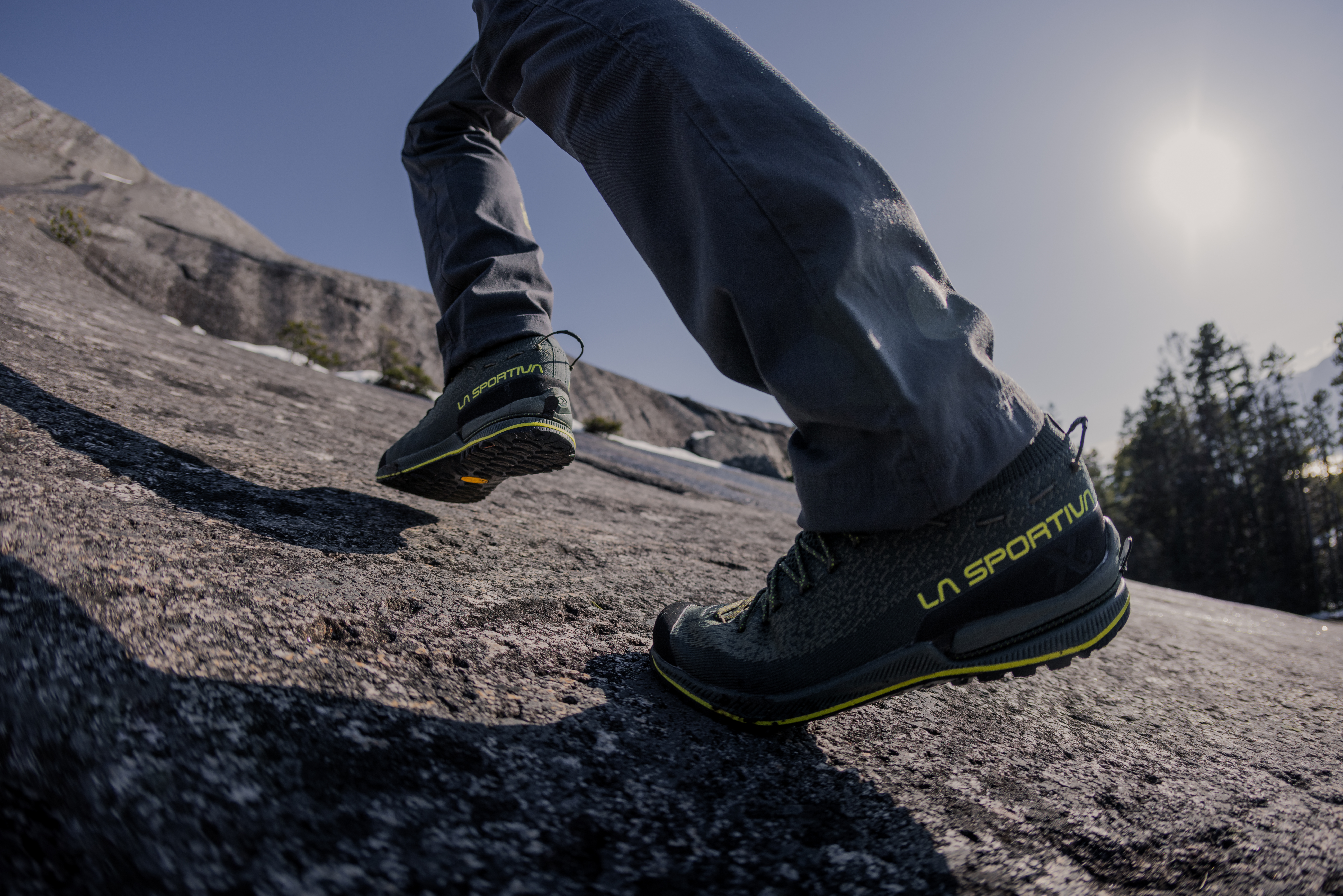 La Sportiva TX4 Evo Mid GTX in alpine terrain