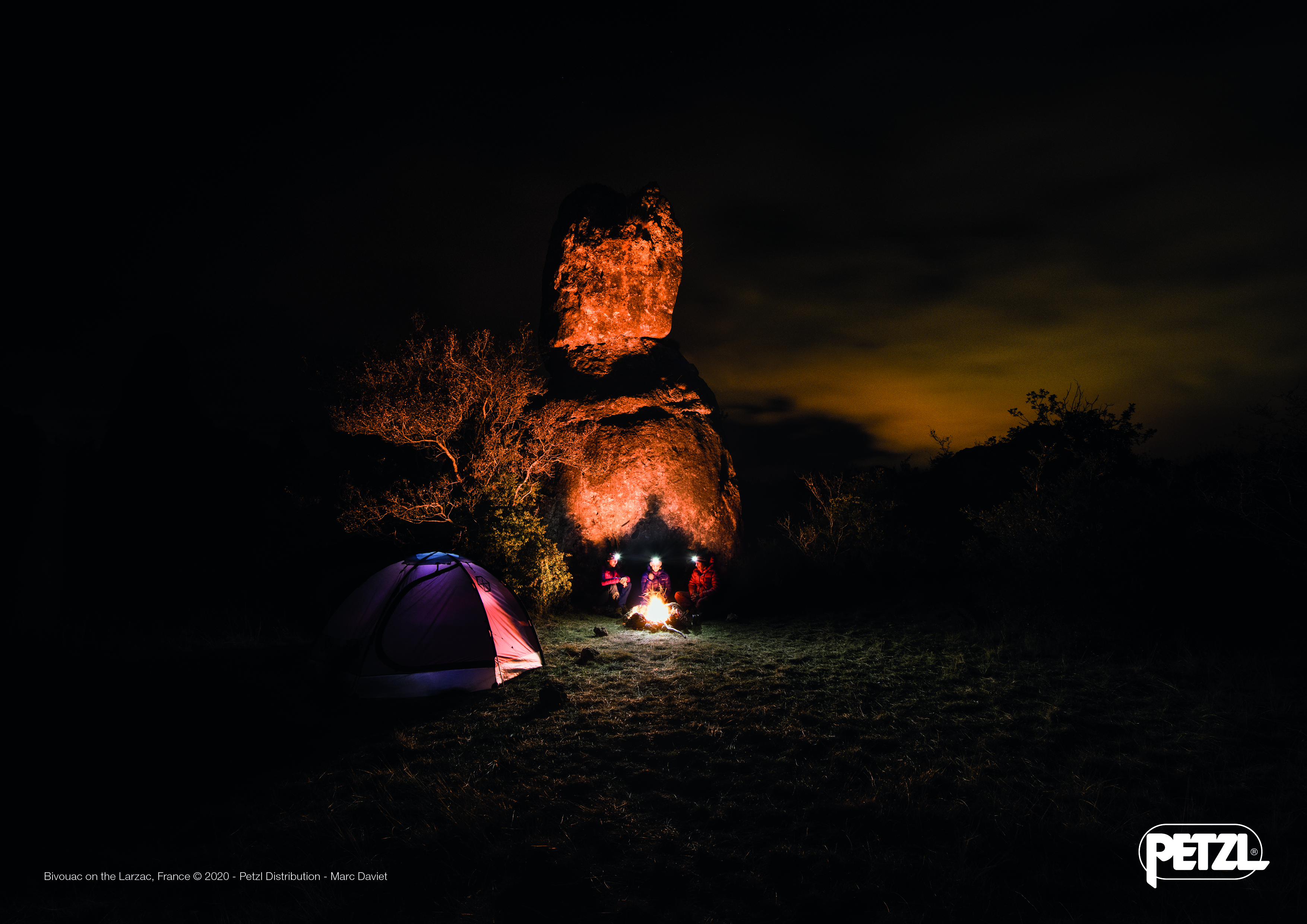 Petzl Tikka Series headlamps for camping and everyday use