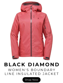 Black Diamond Women's Boundary Line Insulated Jacket in the Wild Rose colorway