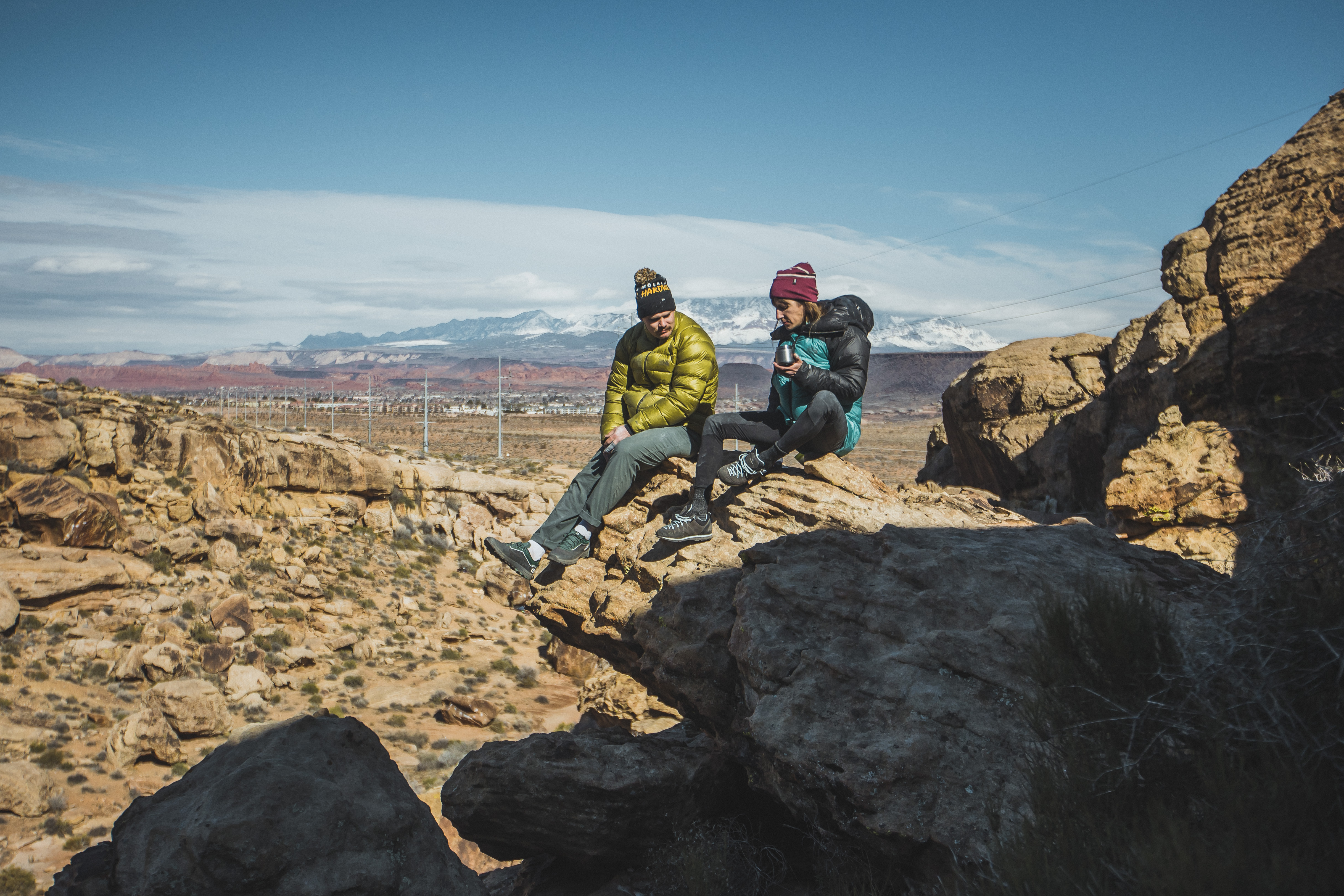SCARPA Crux approach shoe on granite