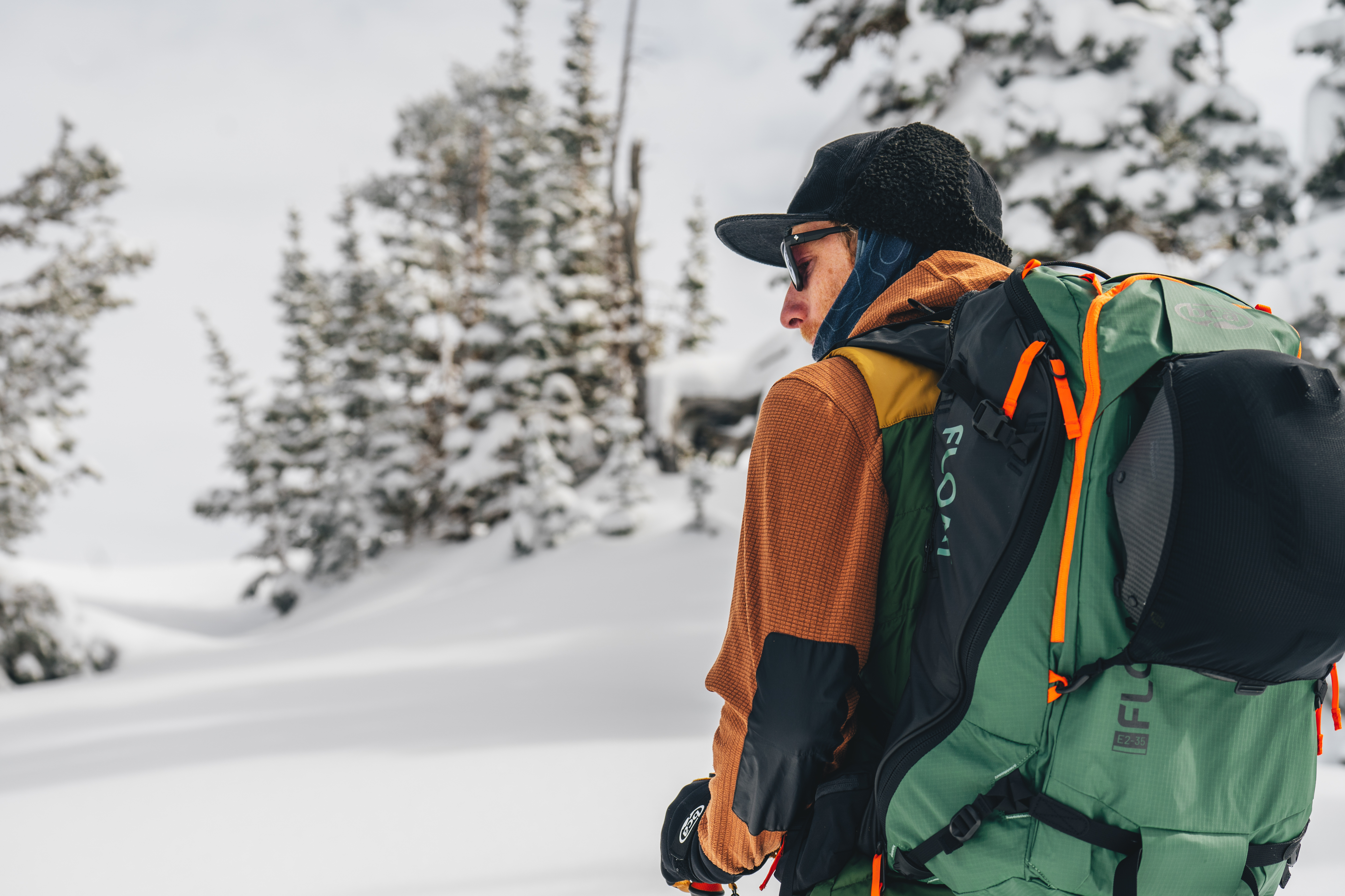 Float 32 vs Float E2-35 Backcountry Access Float 32 and Float E2-35 avalanche airbag backpacks side by side