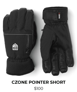 Hestra CZone Pointer Short Glove