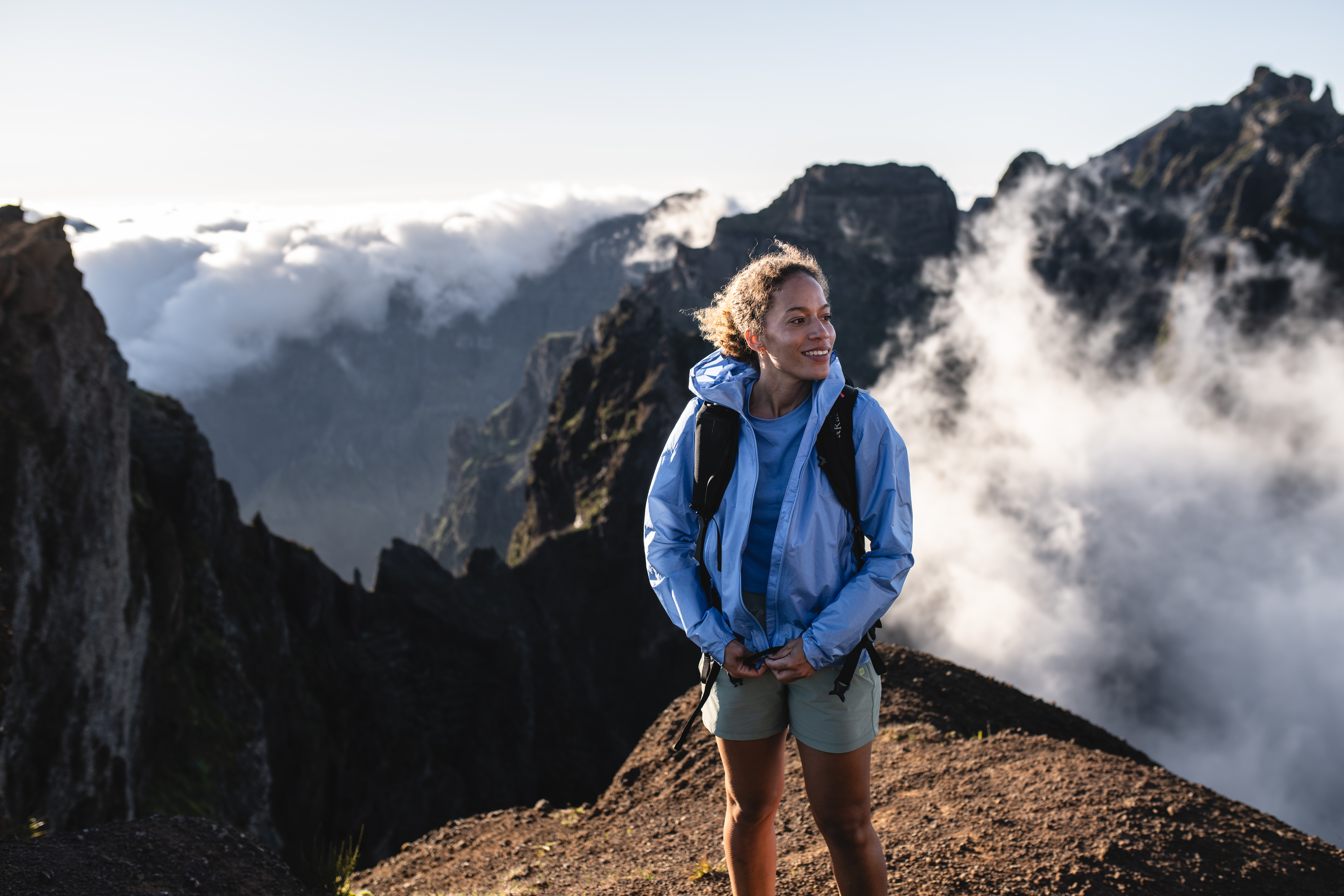 Rab Phantom Jacket trail running summer mountains