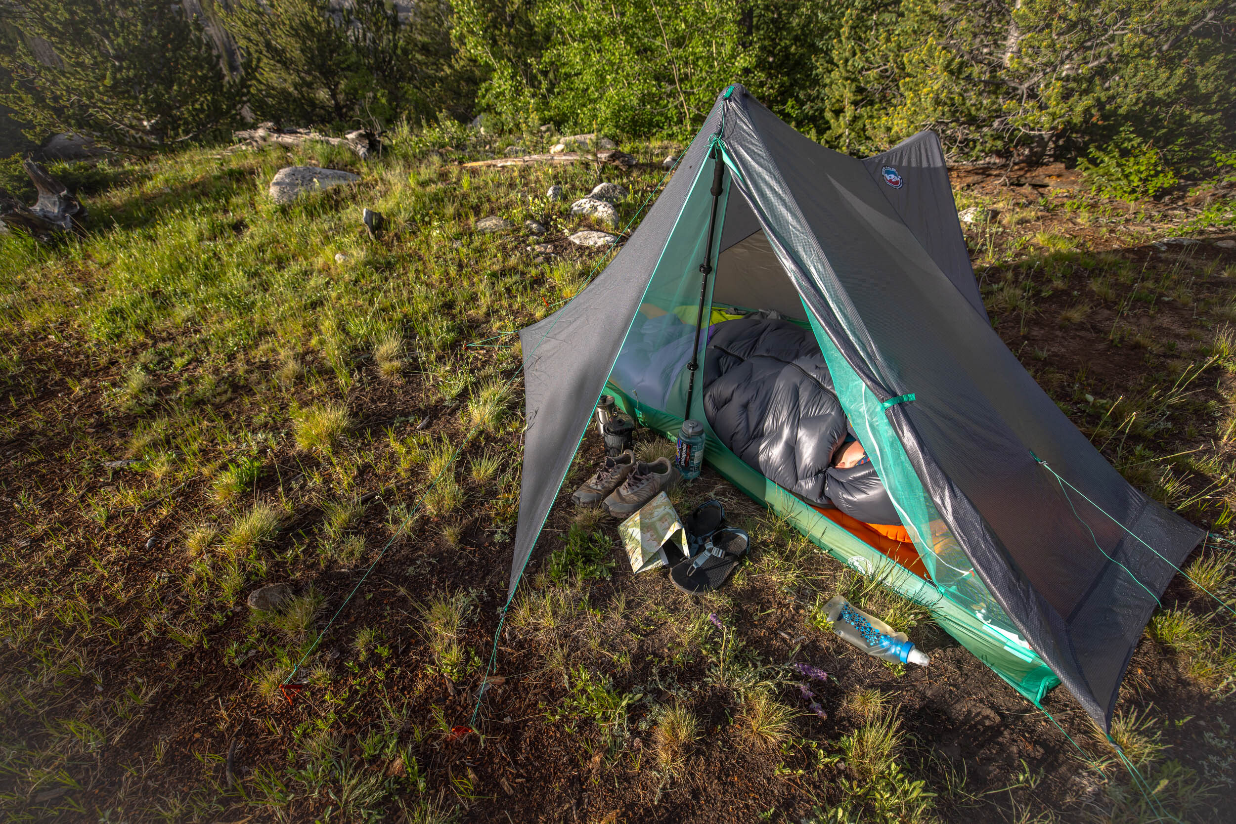 Big Agnes String Ridge VST trekking pole tent