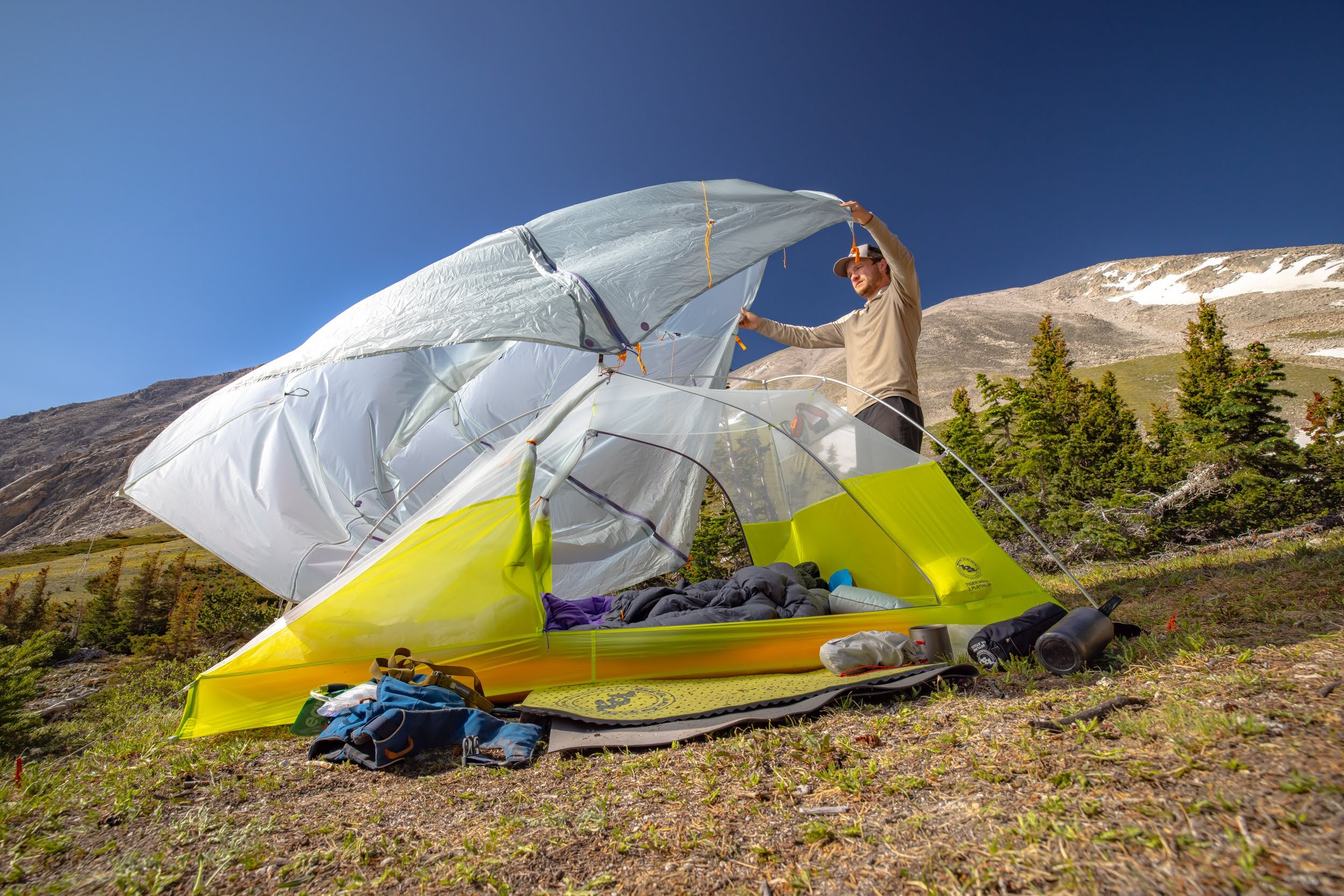 Big Agnes Tiger Wall Platinum ultralight tent