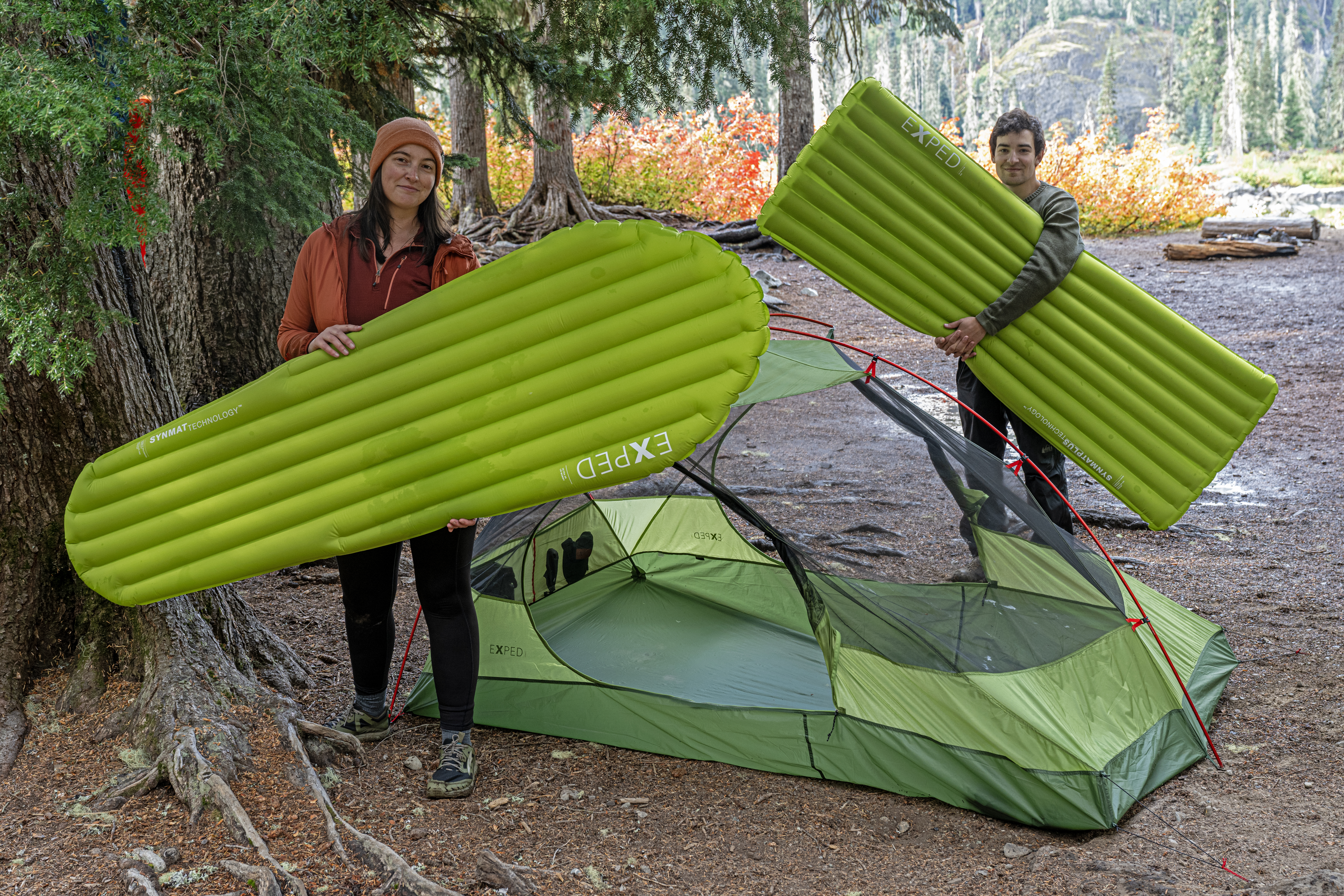 NEMO Eclipse and Exped Ultra 6.5R sleeping pads in backcountry use