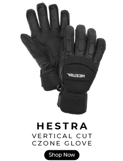 Hestra vertical cut czone glove
