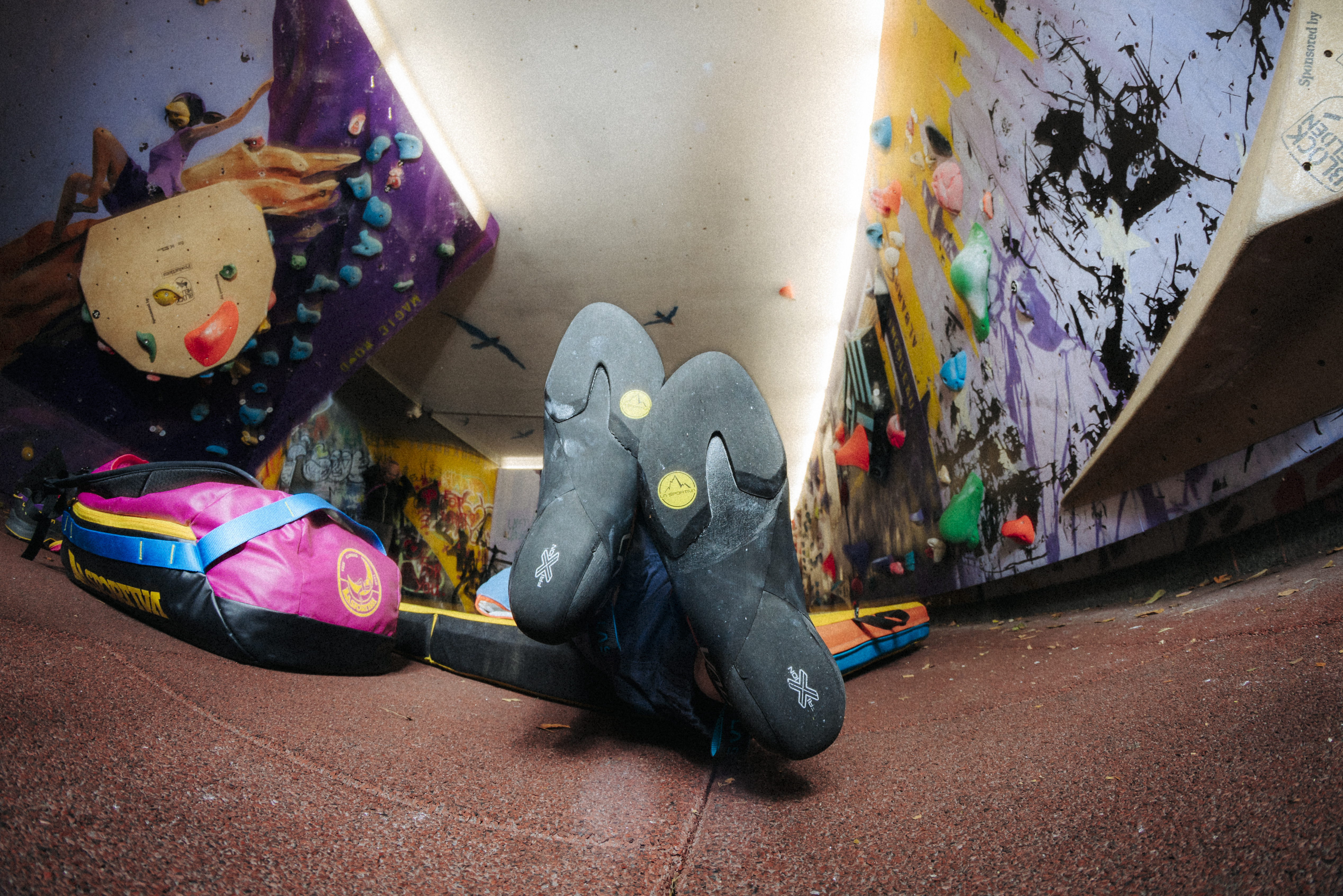 Vibram XS Grip2 rubber on La Sportiva and Scarpa climbing shoes